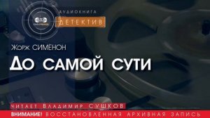 До самой сути - Жорж СИМЕНОН (читает Владимир СУШКОВ) | аудиокниги слушать бесплатно онлайн