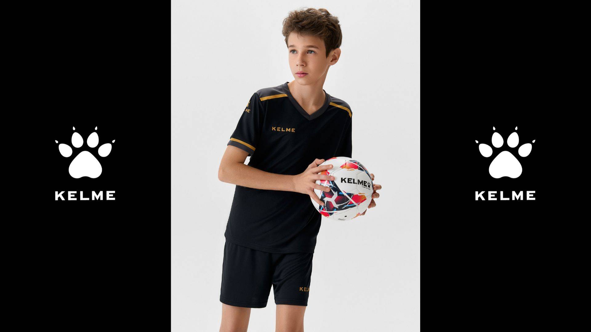 3873001-037. Футбольная форма KELME Short Sleeve Football Set футбольная форма для мальчиков