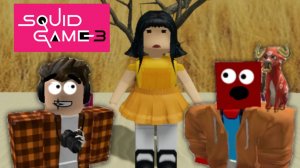 😆Игра в кальмара 3 сезон в Roblox!