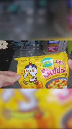 cheese buldak McBang #asmr #mukbang #buldak #ramen #food #buldakramen #noodles #koreanfood #food
