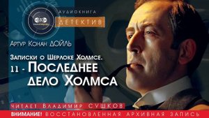 Записки о Шерлоке Холмсе. 11 - Последнее дело Холмса - Артур Конан ДОЙЛ (читает Владимир СУШКОВ)