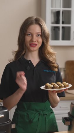 Необычная закуска из шампиньонов в аэрогриле