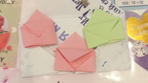 как сделать конверт (сама придумала)