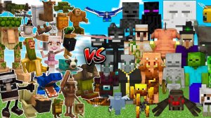 Все НОВЫЕ ИТАЛЬЯНСКИЕ МЕМЫ ПРОТИВ ВСЕХ МОБОВ ИЗ MINECRAFT!