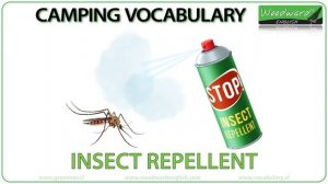 Camping Vocabulary in English - Learn camping words with pictures - Camping Equipment