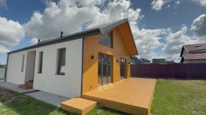 Дом в Калининграде п. Матросово в Скандинавском стиле