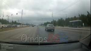 бортанул машину в Сургуте