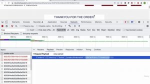 Place order API to create order and bypass the flow in UI with mix of webAPI