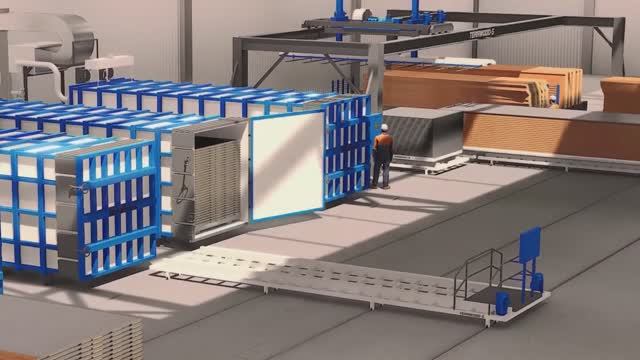 Terawood-S - Вакуумный сушильный центр для древесины. Для предприятий с большими объемами сушки.