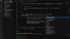 Add assertions for the actions performed and implement necessary Sync steps