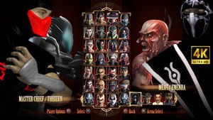 Игра за Master Chief & Theizen в Mortal Kombat Komplete Edition на PS3 Expert в 4K