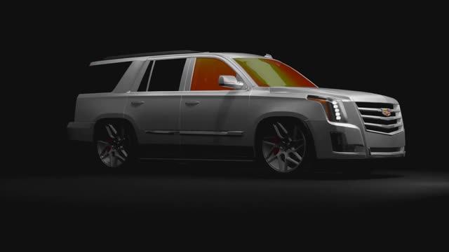 Cadillac Escalade 3d in blender