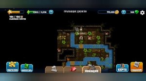 New Diggy's Adventure. Египет. Прыгающие джунгли.
