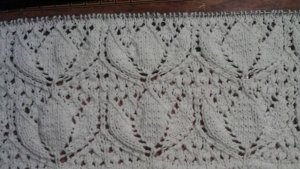 Узор для пледа Тюльпаны