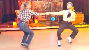 BOOGIE WOOGIE Dance Improv - Sondre & Tanya. Танцы