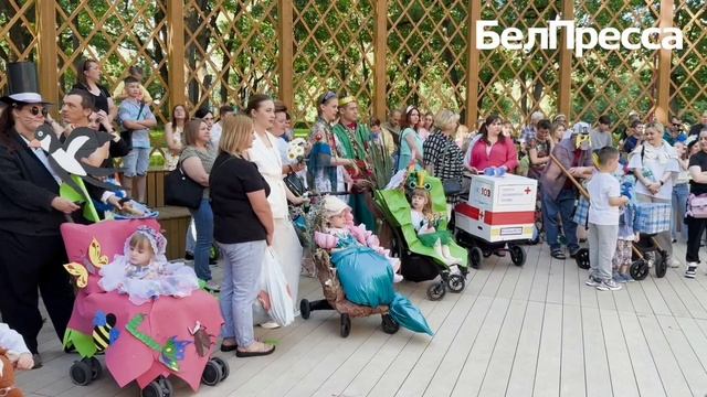 В Белгороде 30 семей поучаствовали в конкурсе детских колясок «Первый экипаж»