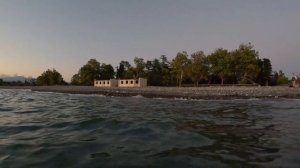Пляж ЛитГазеты в Абхазии