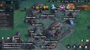 Viking Rise лечим войска в лазарете и идем на авангард нифлунгов, уровень сложности три
