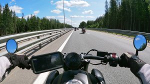 Санкт-Петербург - Москва. Трасса М11 на Voge CU525