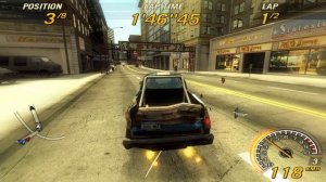 Flatout 2 Race Level 3 3 Racing Sprint Cup 1 карта Downtown 1 1 попытка