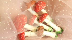Грибы из ваты своими руками