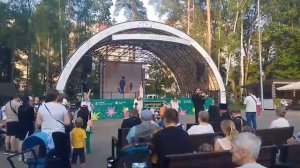На празднике "Дне семьи, любви и верности"
