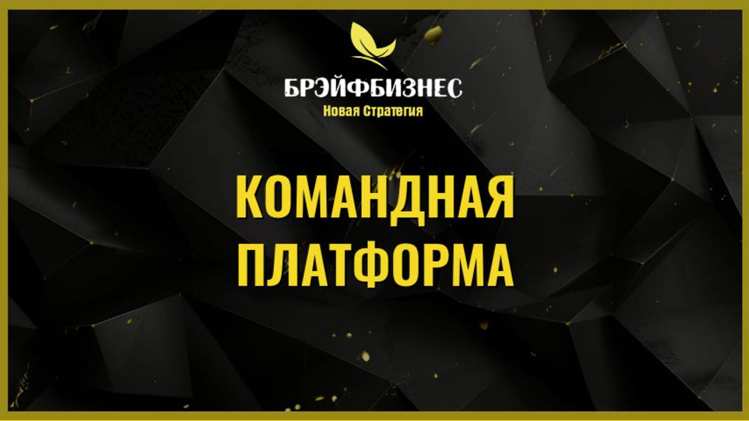Брэйфбизнес | Командная платформа