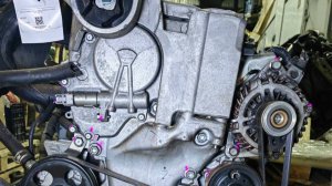 Осмотр двигателя Nissan QR25DE 070725