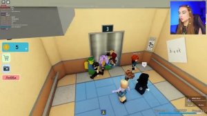 НОСТЯ ИГРАЕТ - ОББИ ЛИФТ в ROBLOX ! 😱