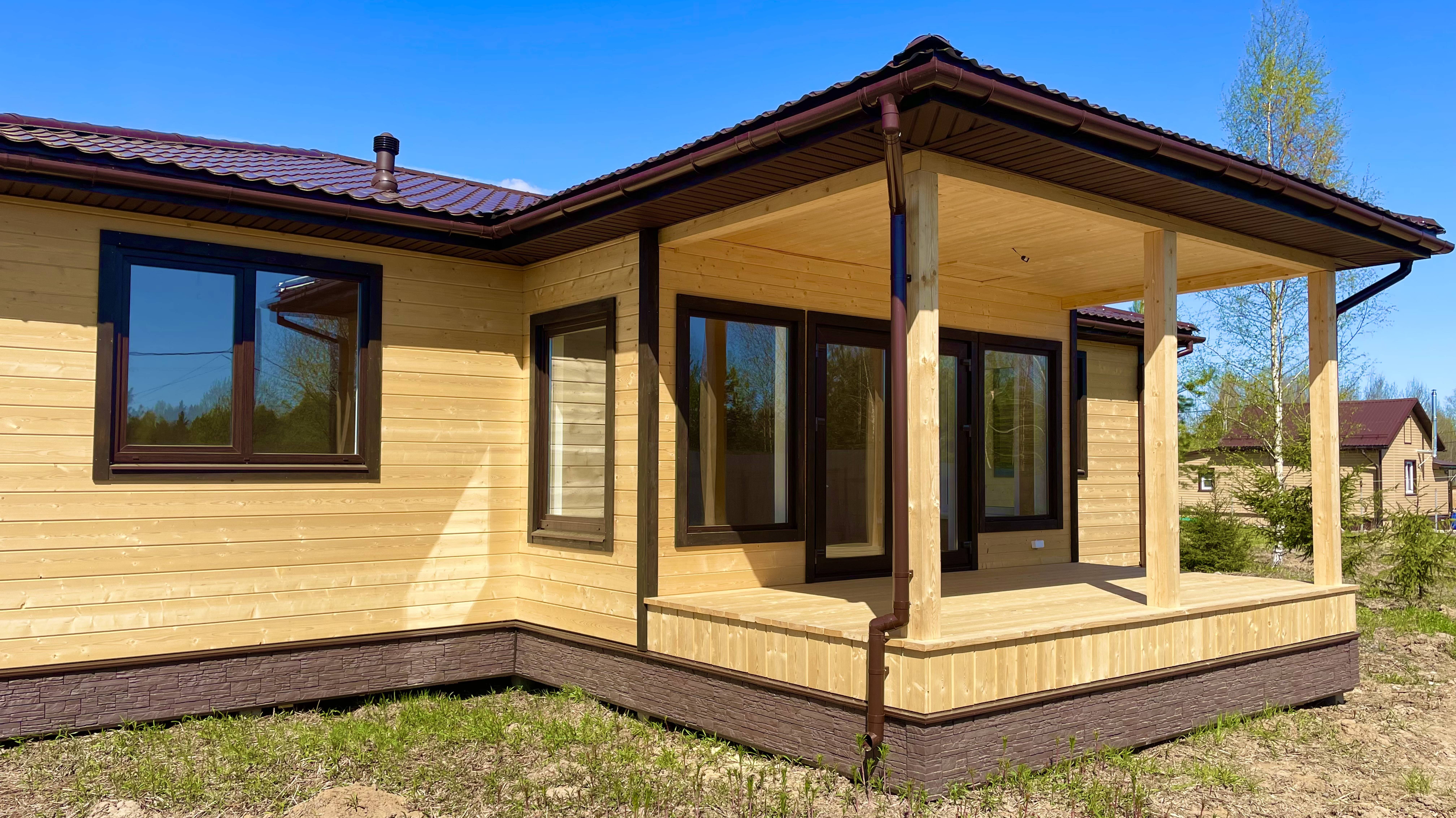 Дом 137,4м2 на участке 15 соток в ДПК "Заповедное", Александровский район смотреть онлайн