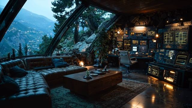 Mountain Outpost Lab – Dark Sci‑Fi Ambience for Deep Focus & Flow