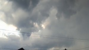 Звуки грозы в деревне Малые Жеребцы.