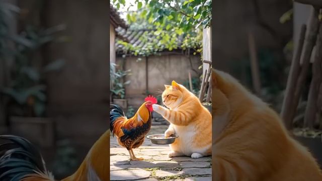 НЕЙРО→РЫЖИК_и красный петух
