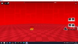 Geometry Dash но в ROBLOX