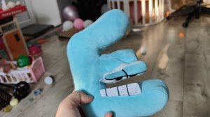 играем в мягкий алфавит лор для детей, буквы лора, alphabet lore