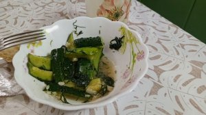 Быстрые огурчики