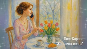 Олег Карпов - "Женщина-весна". Премьера песни