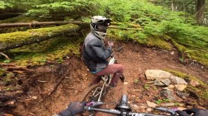 New 1000m descent BC Trail Feels Like a Movie – Riding  First Blood