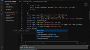 Handling Auto suggestive dropdown options with playwright - Example