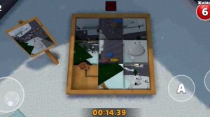 Super bear adventure как быстро решить головоломку в снежной долине и получить золотого медведя