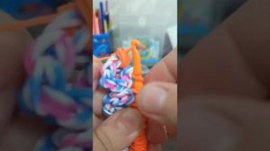 цветок из резиночек на рогатке. Ждите 3 часть