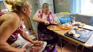 Моя деревня на Алтае,фарш из индейки,деревенский влог