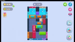 Block Jam или Color Block Jam прохождение Уровень 196