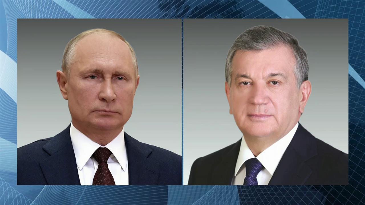 Владимир Путин поговорил по телефону с президентом Узбекистана Шавкатом Мирзиеевым