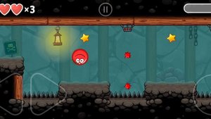 Играем в  Red ball 4. красный шар 4