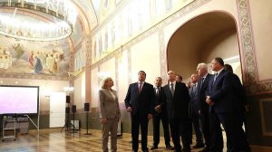 В.В. Путин посетил отреставрированную Санкт-Петербургскую консерваторию им. Н. А. Римского-Корсакова