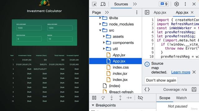 07  Debugging React Apps