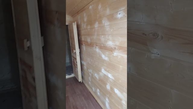 Баня барнхаус 2.4*4.5м с террасой