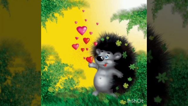 Колючий добрый ëжик. Стихи для детей. смотреть онлайн