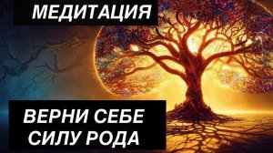 Медитация. Получи силу и энергию от Рода. Восстановление связи с Родом
